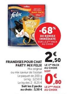 FRIANDISES POUR CHAT PARTY MIX FELIX