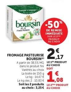 Fromage Pasteurisé Boursin
