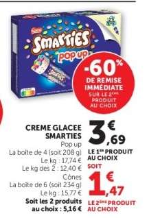Creme Glacee Smarties