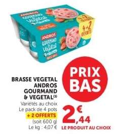 BRASSE VEGETAL ANDROS GOURMAND & VEGETAL