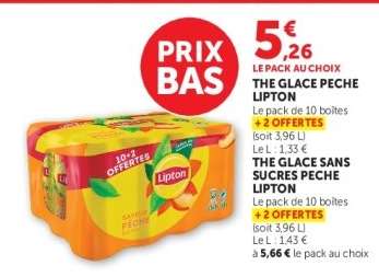 THE GLACE PÊCHE “LIPTON”