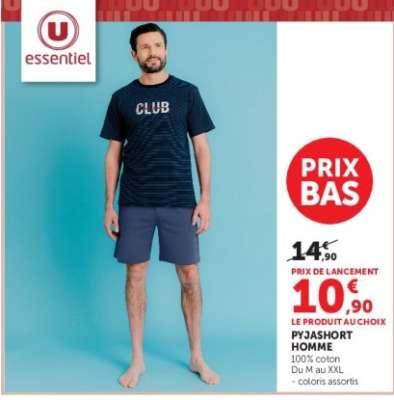 Pyjashort Homme