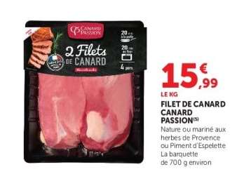 FILET DE CANARD CANARD PASSION