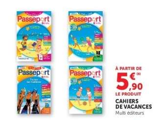 Cahiers de vacances
