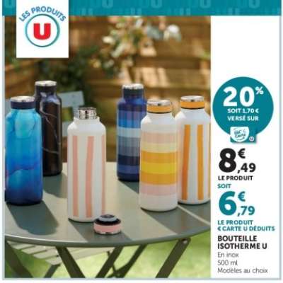 Bouteille Isotherme U