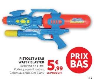 PISTOLET A EAU WATER BLASTER