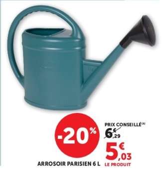 ARROSOIR PARISIEN 6 L