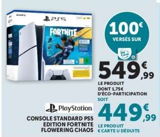 Console Standard PS5 Edition Fortnite Flowering Chaos
