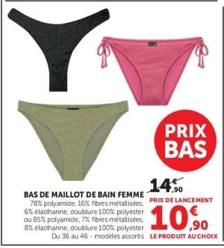 BAS DE MAILLOT DE BAIN FEMME
