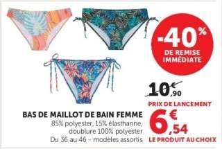 BAS DE MAILLOT DE BAIN FEMME