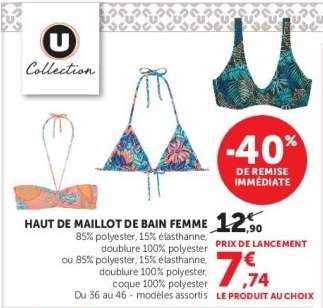 HAUT DE MAILLOT DE BAIN FEMME