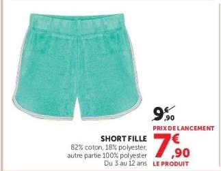 Short fille