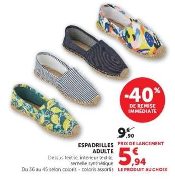 ESPADRILLES ADULTE