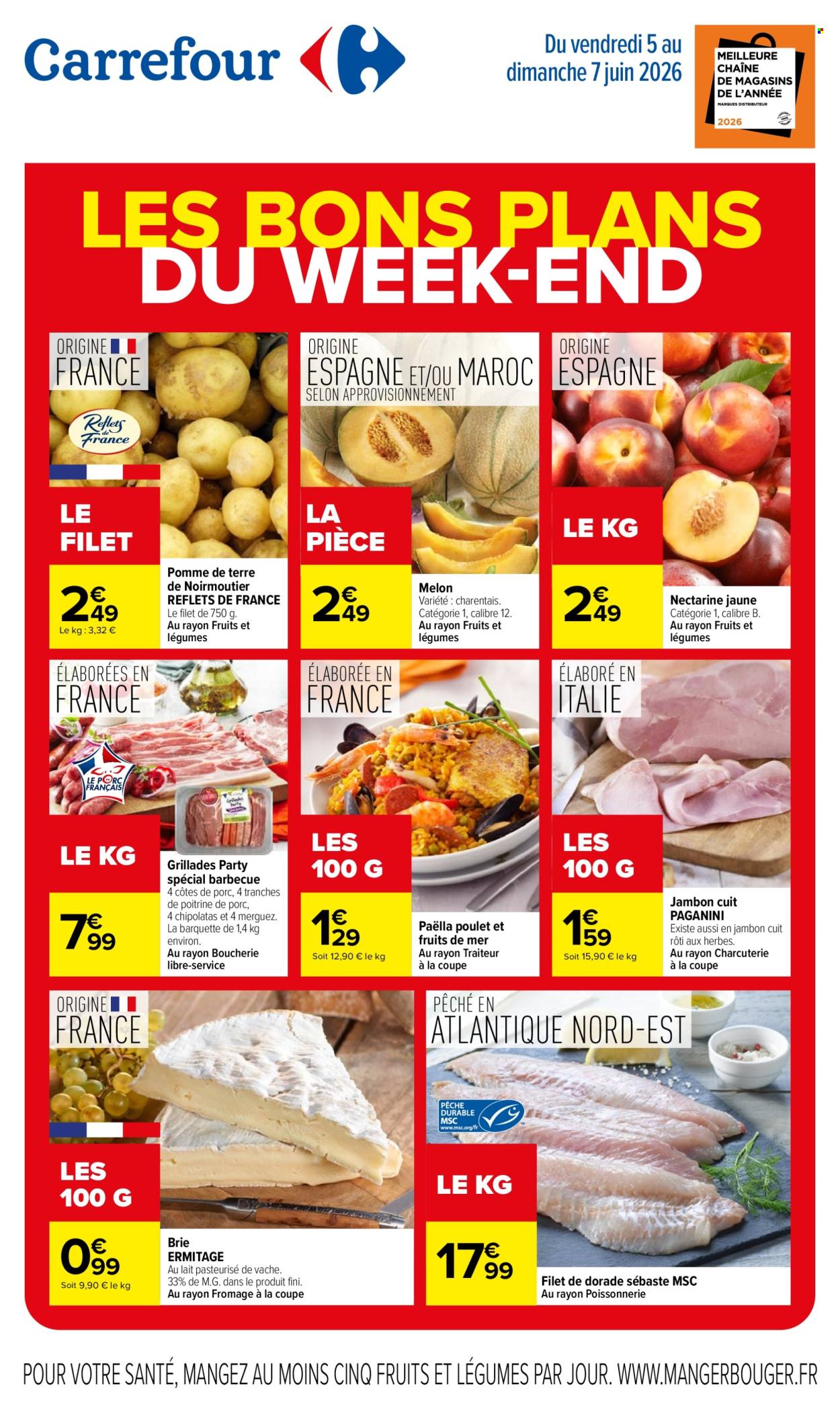 Catalogue Carrefour Hypermarchés - 05/06/2026 - 07/06/2026. Page 1