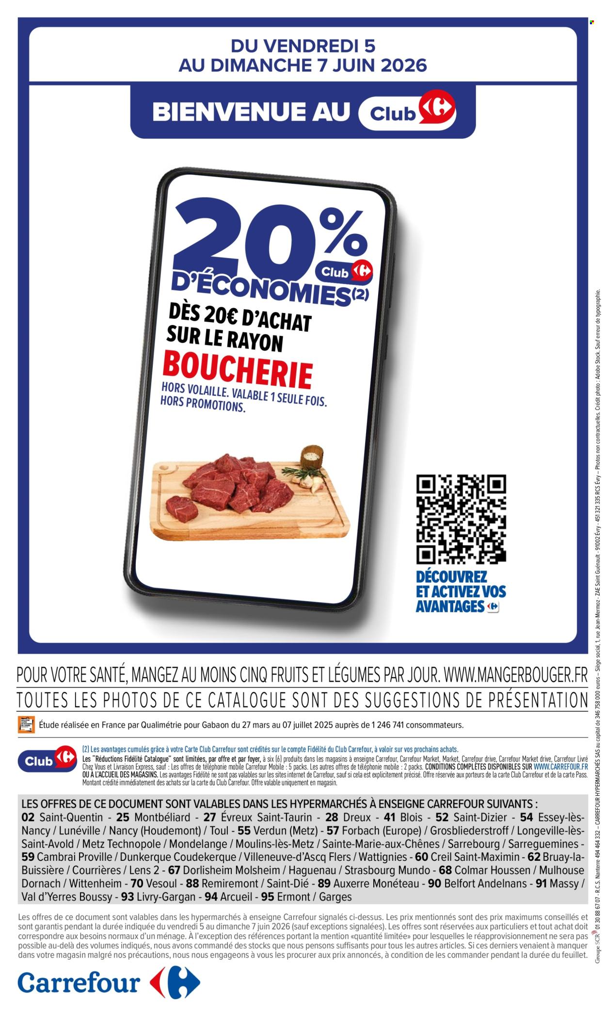 Catalogue Carrefour Hypermarchés - 05/06/2026 - 07/06/2026. Page 2