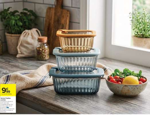 Set of 3 dishes