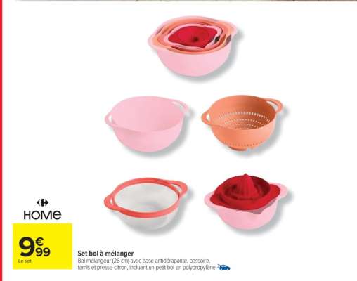 Set bol à mélanger