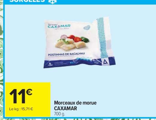 Morceaux de morue CAXAMAR