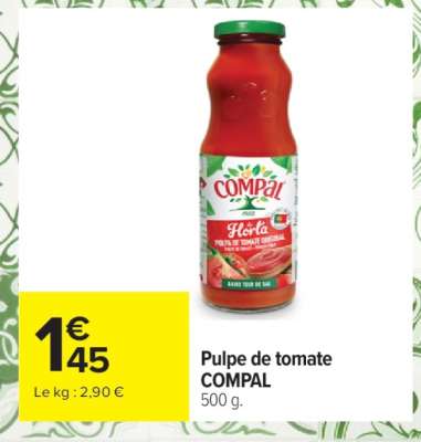 Pulpe de tomate COMPAL