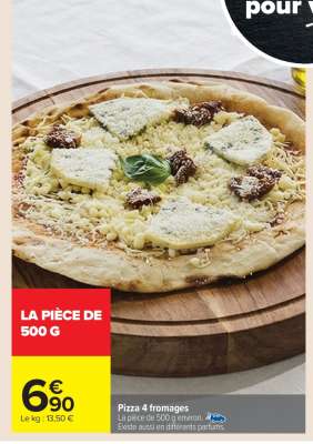 Pizza 4 Fromages