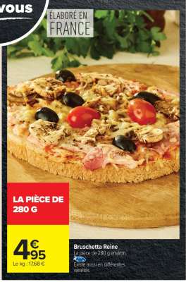 Bruschetta reine
