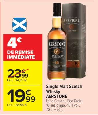 Single Malt Scotch Whisky Aerstone