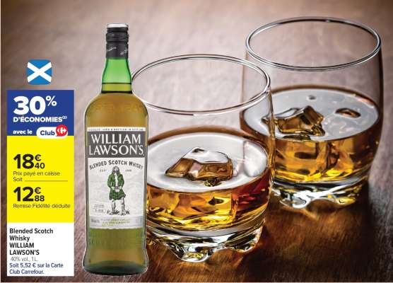 BLENDED SCOTCH WHISKY "WILLIAM LAWSON'S"