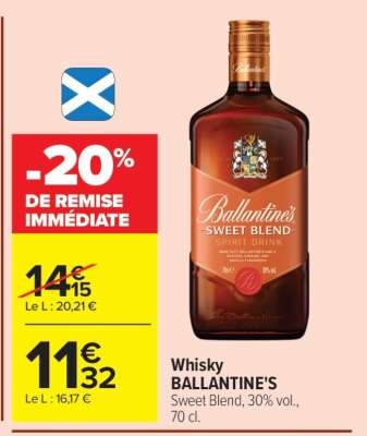 Whisky Ballantine's