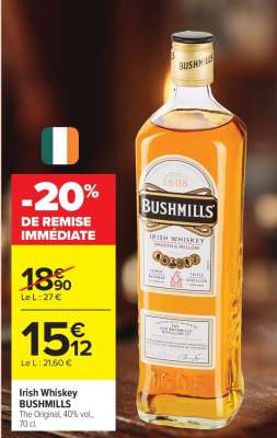 Irish Whiskey Bushmills