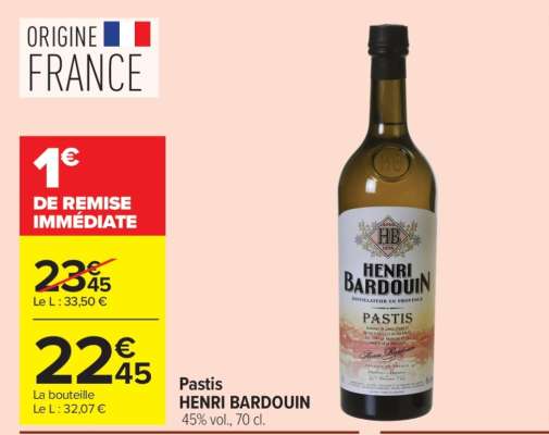 Pastis Henri Bardouin