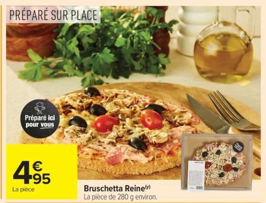 Bruschetta reine