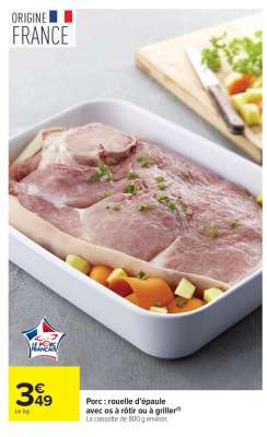 PORC ROUELLE D'ÉPAULE
