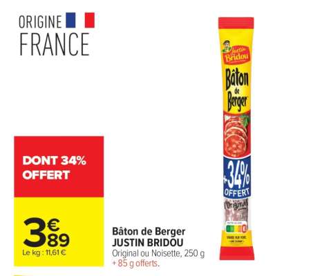 Bâton De Berger Justin Bridou