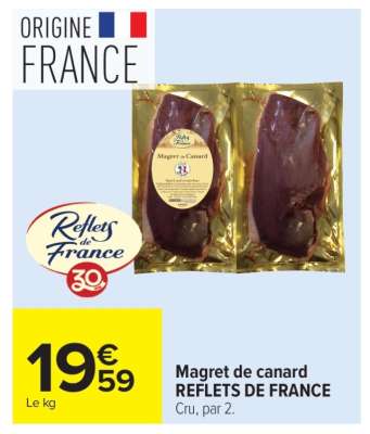 Magret de canard REFLETS DE FRANCE
