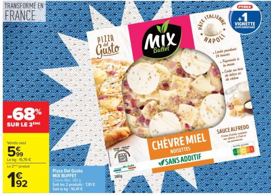 Pizza Del Gusto Mix Buffet