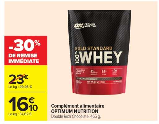 Complément alimentaire OPTIMUM NUTRITION