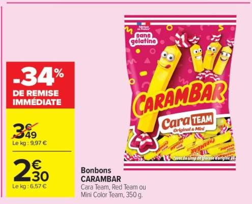 BONBONS “CARAMBAR”
