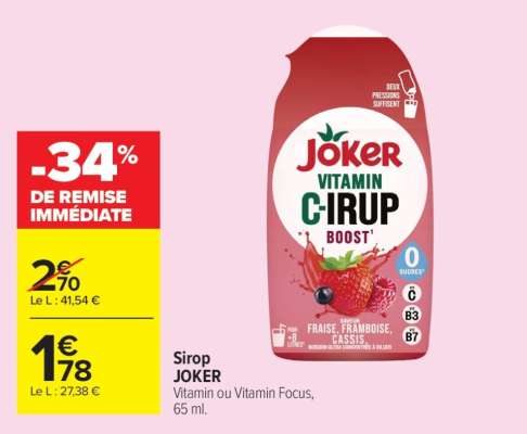 Sirop JOKER