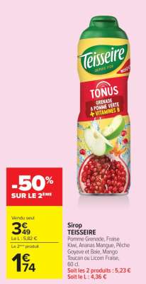 Sirop "Teisseire"