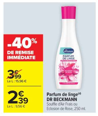 Parfum de linge DR BECKMANN