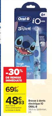 Brosse à dents électrique IO ORAL B
