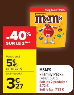 M&M's "Family Pack"