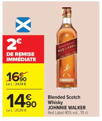 Blended Scotch Whisky JOHNNIE WALKER