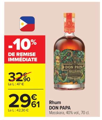 Rhum DON PAPA