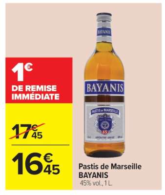 Pastis de Marseille Bayanis