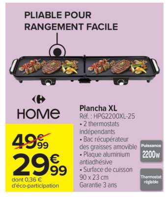 Plancha XL