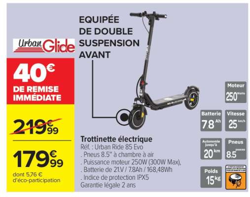 Trottinette électrique