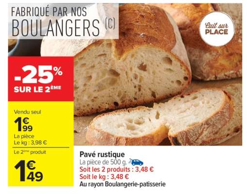 Pavé rustique