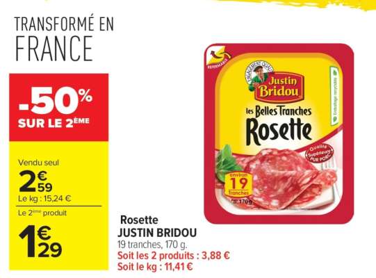 Rosette JUSTIN BRIDOU