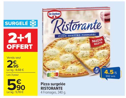 Pizza Surgelée Ristorante